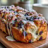 Lemon Blueberry Sourdough Bread