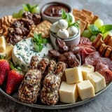 Spring Charcuterie Easter Basket