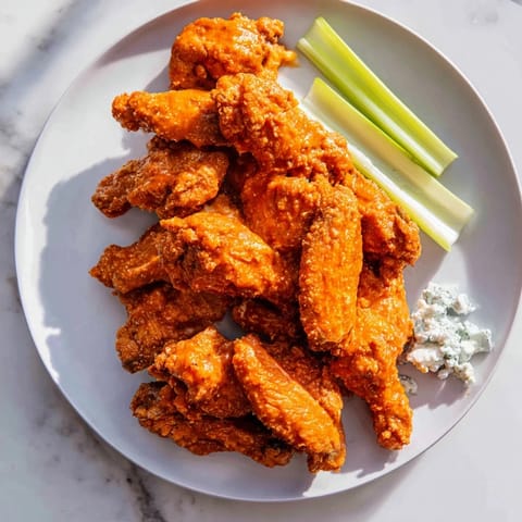 Juicy Crispy Buffalo Wings