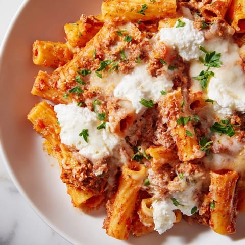 Baked Ziti Italian Casserole