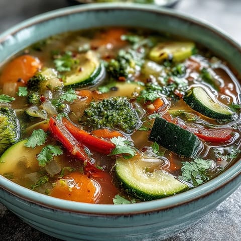 Ginger Vegetable Soup