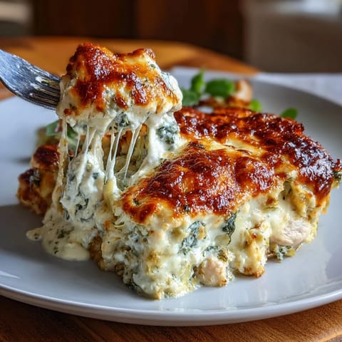 Keto Spinach Artichoke Chicken
