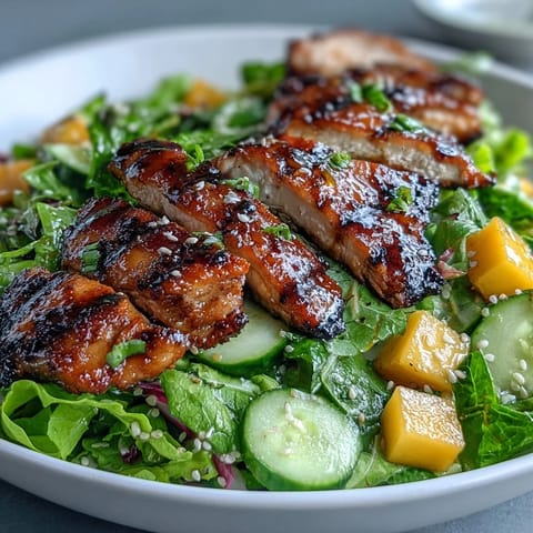Mango Green Tea Chicken Salad