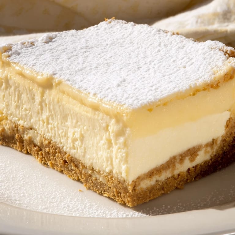 Indulge in a homemade New York cheesecake, its luscious filling and graham cracker base making a decadent dessert.