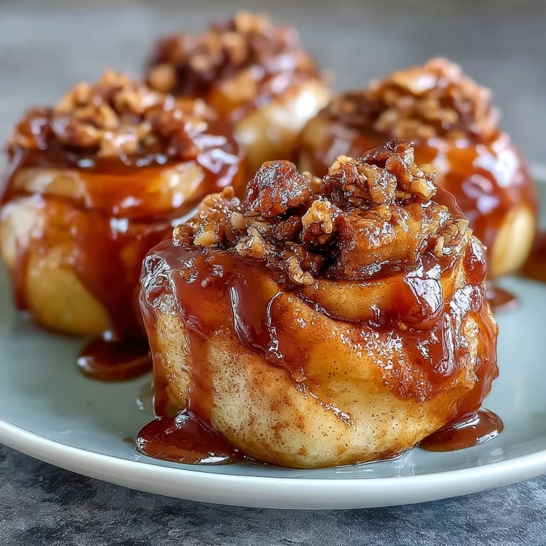 Golden apple rounds topped with a smooth peanut butter drizzle and hearty granola bits, ideal for a quick dessert or party treat.