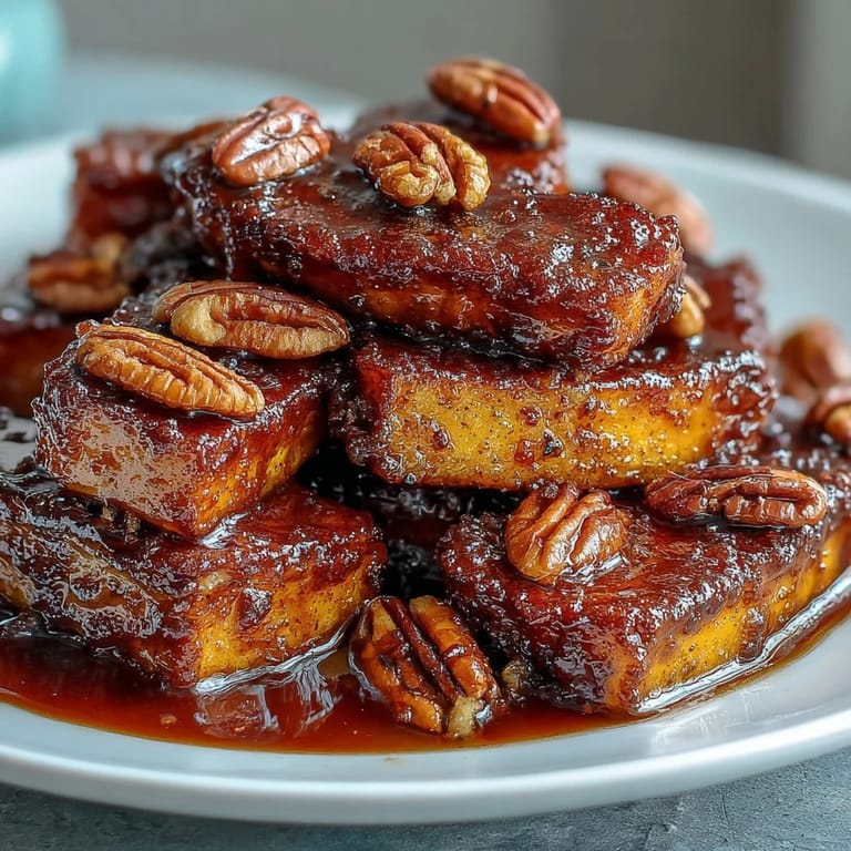 Soul Food Candied Yams Skillet with Brown Sugar - Classic Southern candied yams caramelized in a skillet with cinnamon, nutmeg, and vanilla.