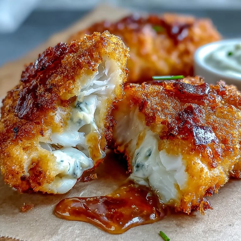 Soul food fried catfish with remoulade sauce, offering a perfect balance of crunch and tangy Southern flavor.