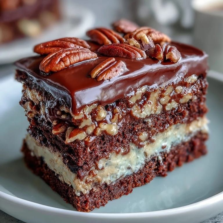 Southern-inspired chocolate pecan tart, a classic Kentucky Derby dessert, featuring gooey chocolate and toasted nuts in flaky crust.