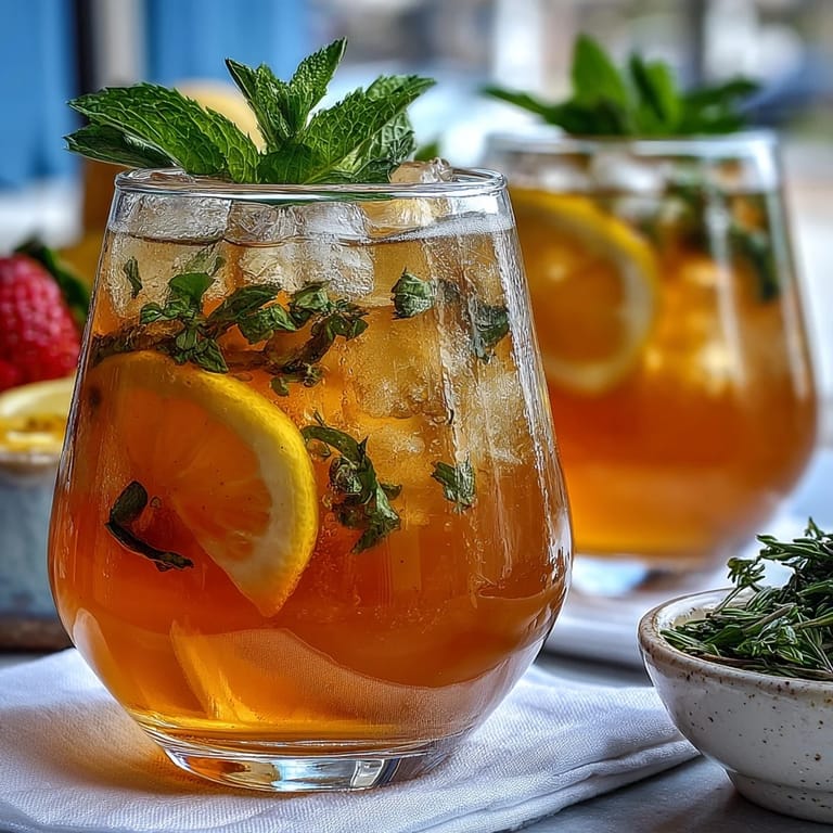 Guests enjoy a self-serve lemonade station with sparkling options and vibrant fruit add-ins.