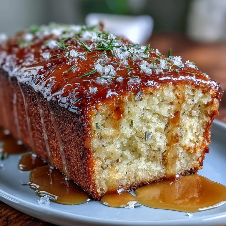 Moist Lemon Lavender Loaf Cake perfect for a delightful afternoon tea.
