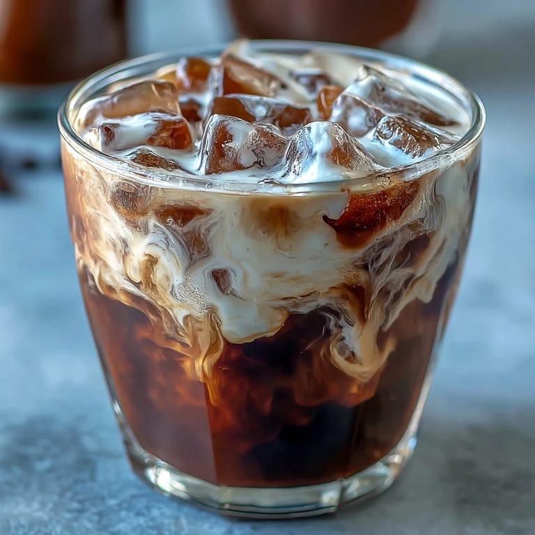 Enjoy this easy cold brew coffee topped with luscious vanilla sweet cream.